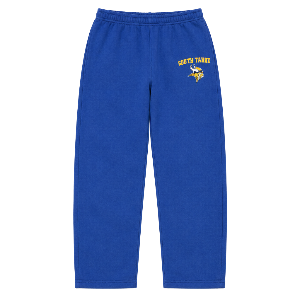Gildan Heavy Blend South Tahoe Sweatpants Size L Blue 1