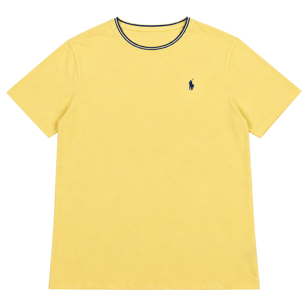 Polo Ralph Lauren Ringer Crew T-Shirt Size XXL Yellow Cotton 1