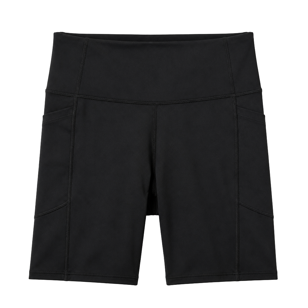Victoria's Secret On Point Flow High-Waisted Biker Shorts with Side Pockets 1