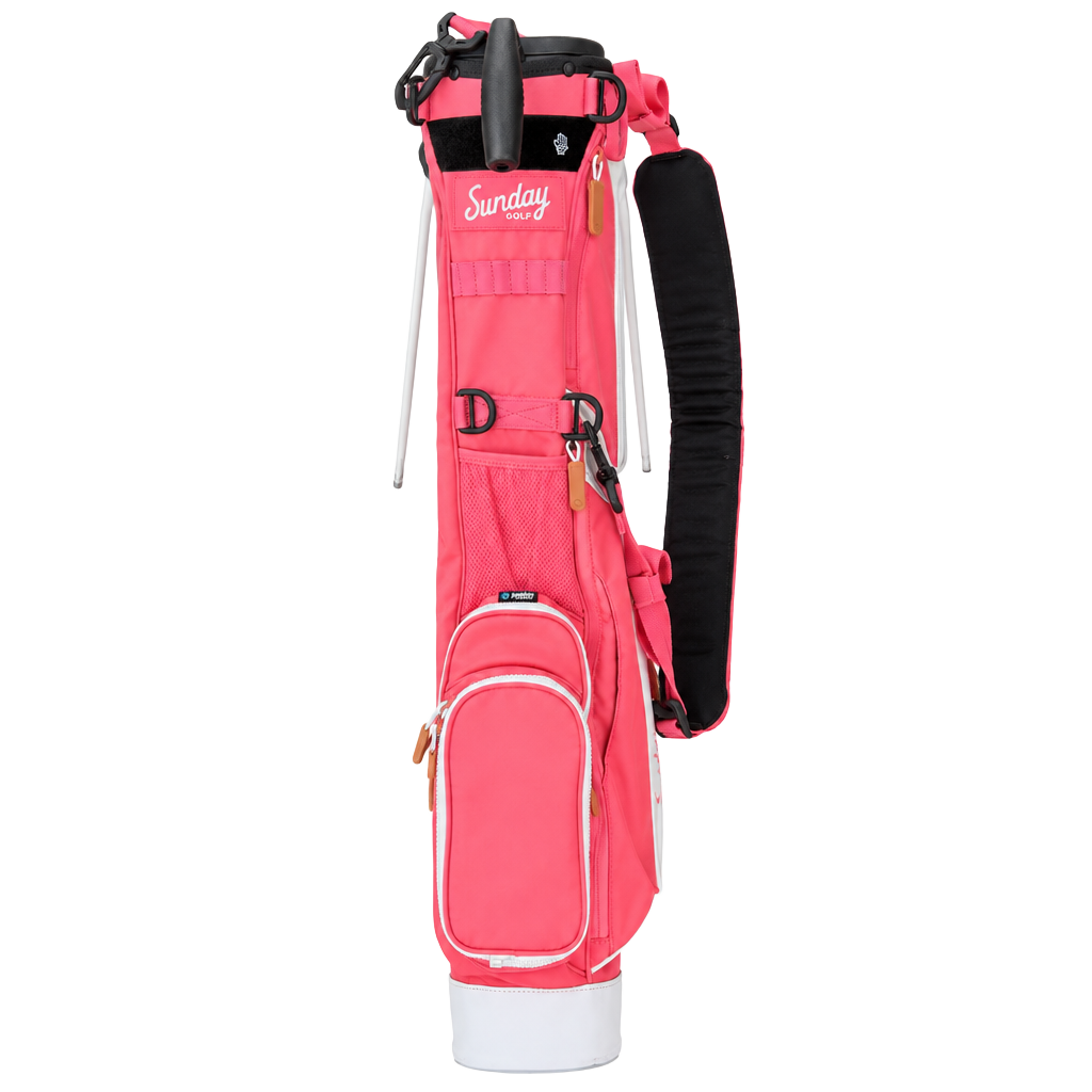 Sunday Golf Loma XL Stand Bag Coral Pink 1