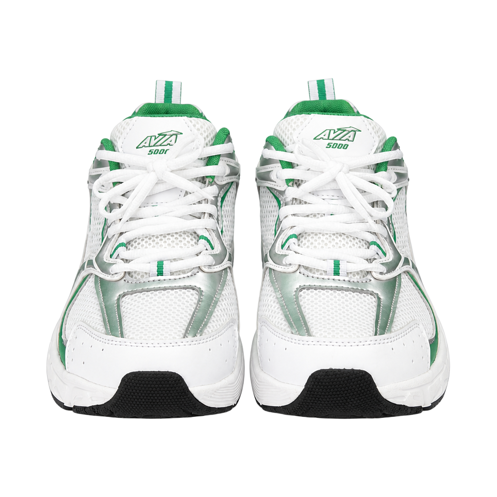 Avia 5000 Women's White And Green Sneakers Size 9 1
