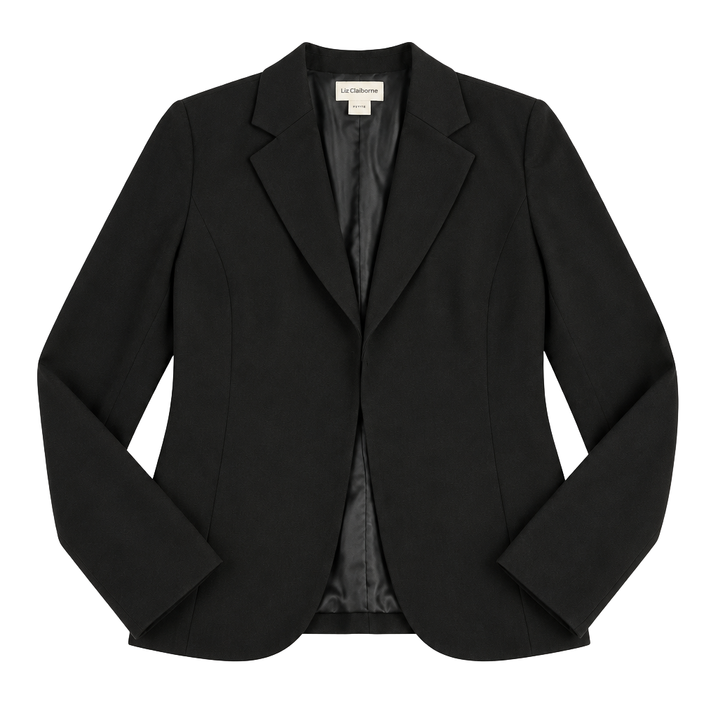 Woman’s Worthington Black Blazer Size 4 1