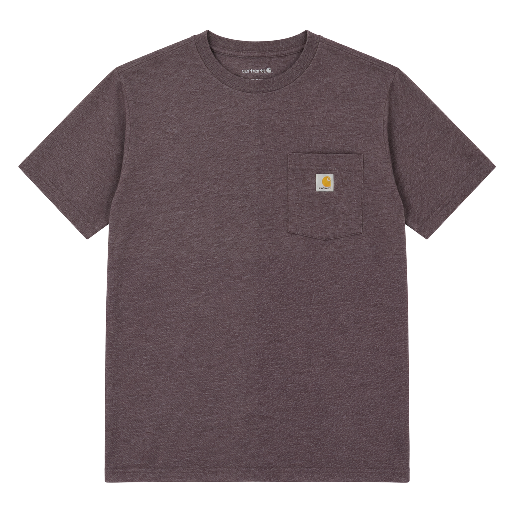 Carhartt Loose Fit Pocket T-Shirt Size L Gray Heather Short Sleeve Workwear 1