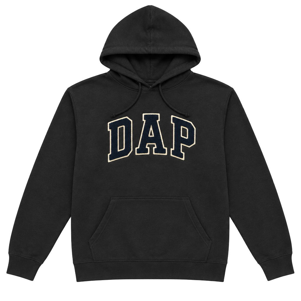 GAP DAP Hoodie Black 1