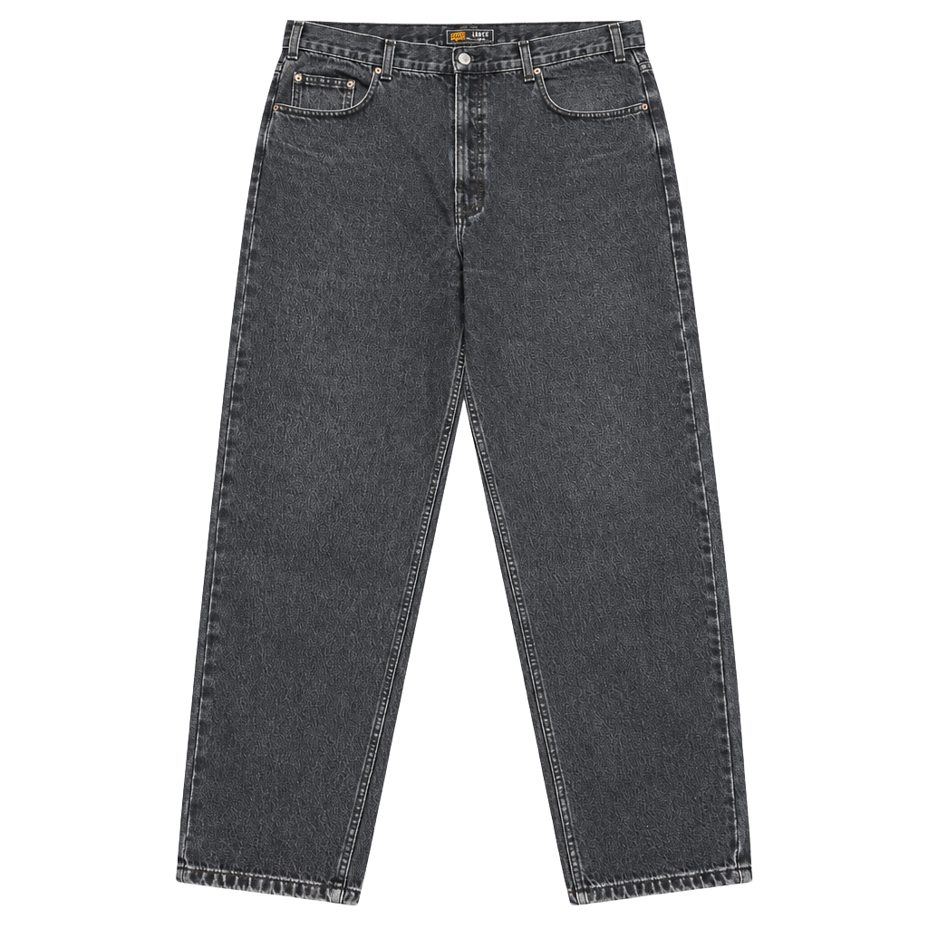 Route 66 Loose Fit Jeans Black Denim 1