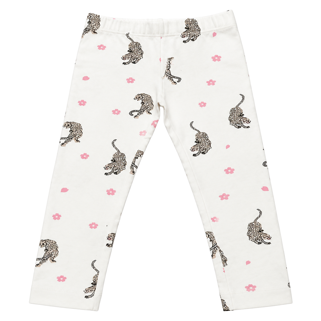 Miles The Label Leopards On Birch Leggings 1