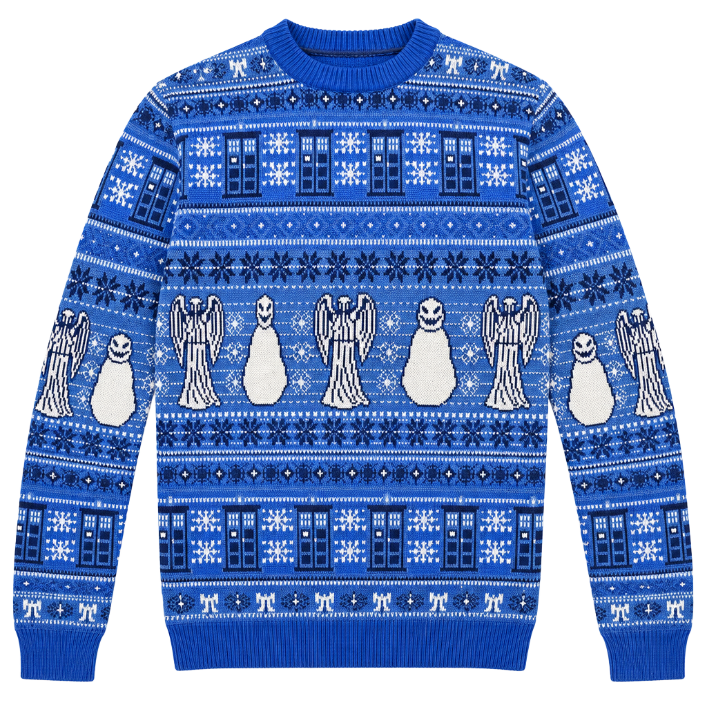 DOCTOR WHO Christmas Sweater - Official BBC Festive Jumper ... 1