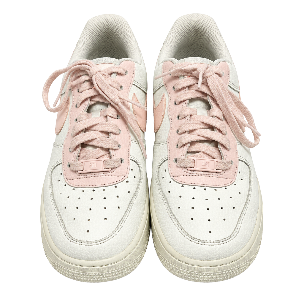 Nike Air Force 1 '07 Sneakers White Pale Coral Pink 1