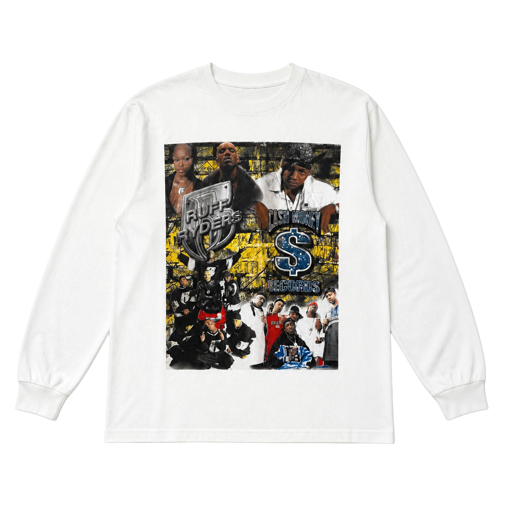 Ruff Ryders Cash Money Rap Tee Tour Long Sleeve XL 1