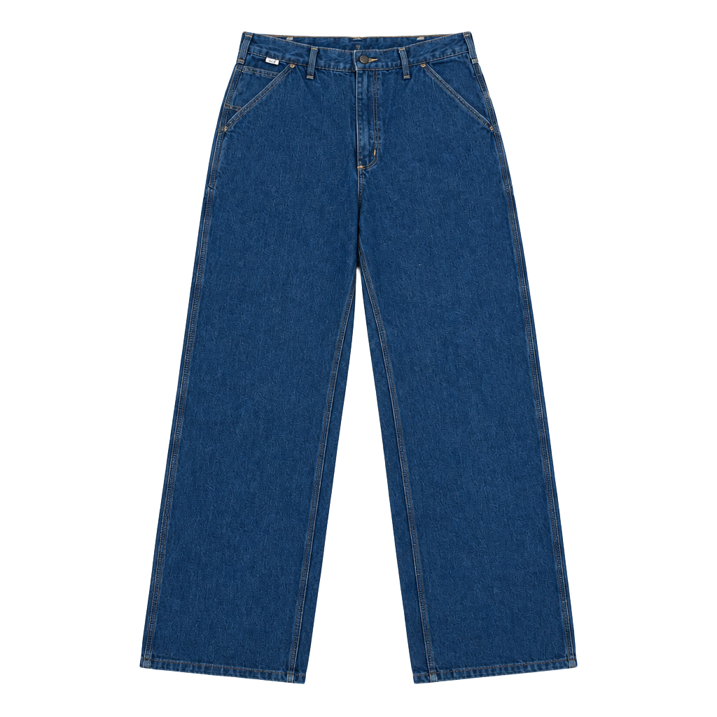 Carhartt FRB13 DNM Dungaree Fit Jeans 32x36 Blue Flame Resistant 1