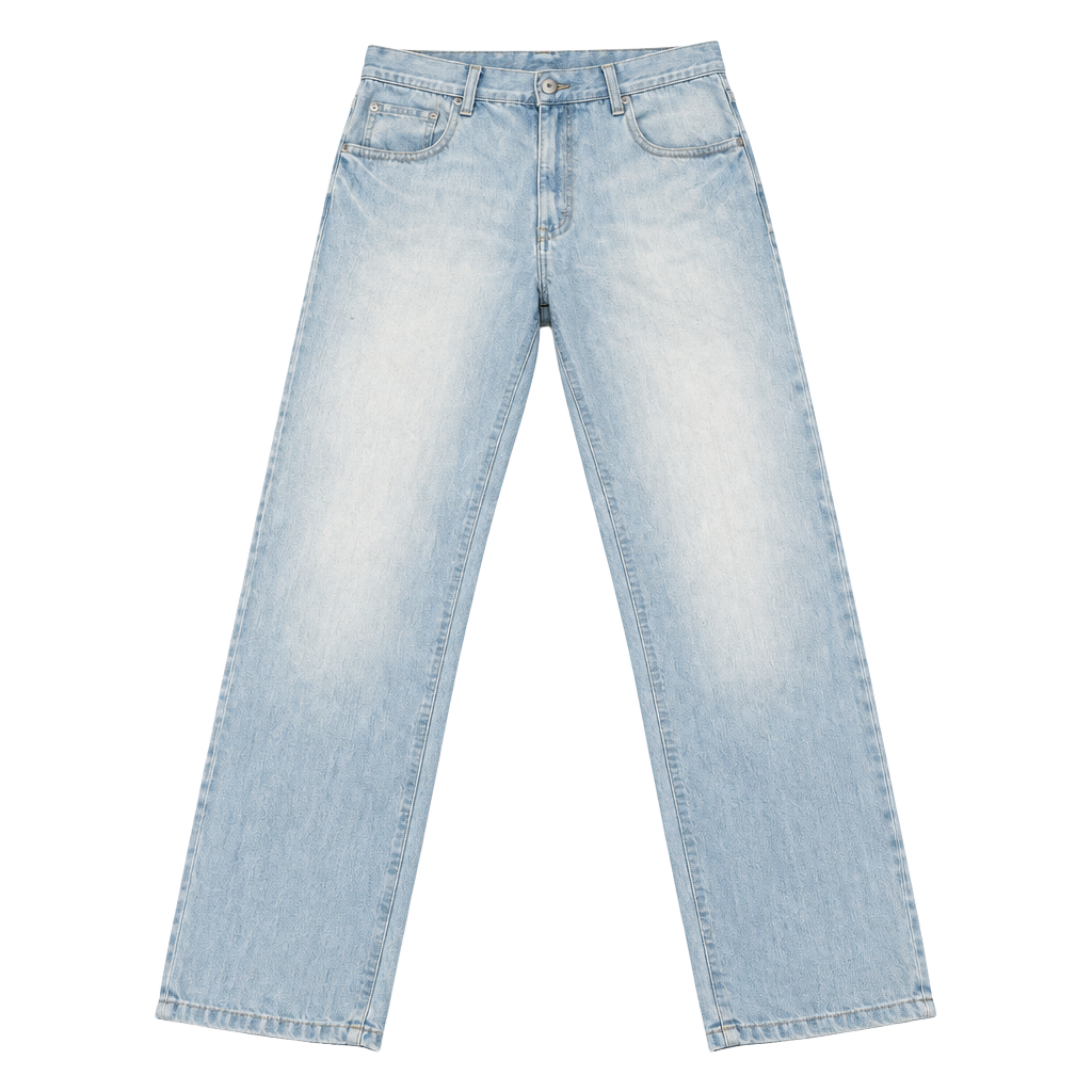 Southpole Jeans Size 34 Light Wash Straight Denim Y2K Baggy 1