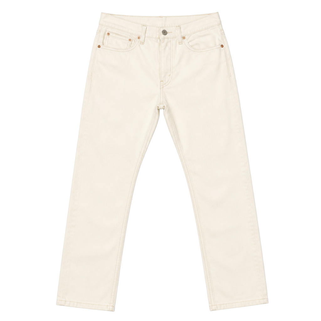 Levi's 512 Slim Taper White Denim Jeans 1
