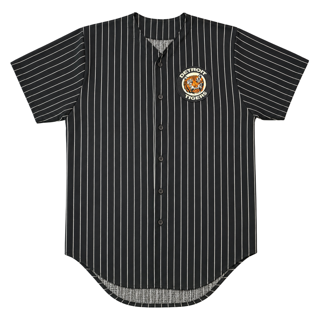 Vintage Chalk Line Detroit Tigers Pinstripe Baseball Jersey 1
