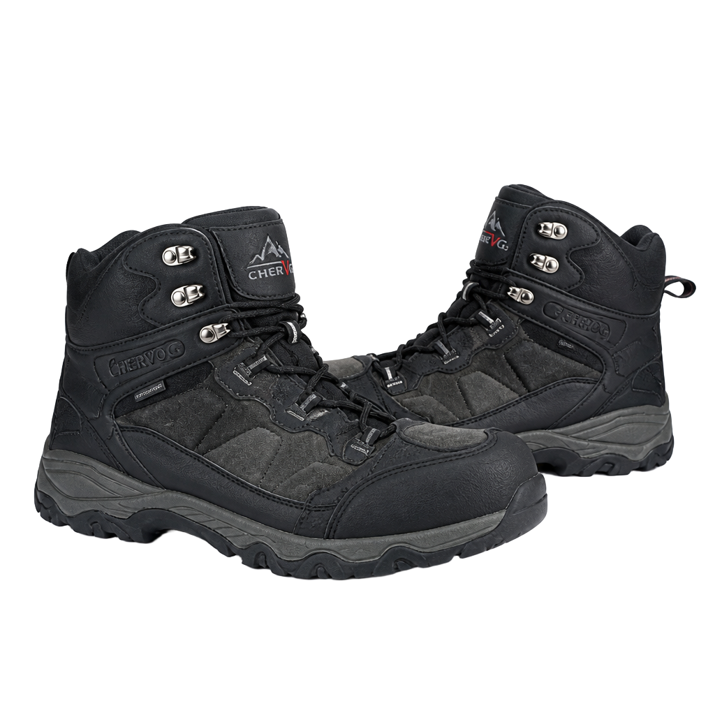 NORTIV8 Men's Mid-Ankle Waterproof Hiking Boots 1