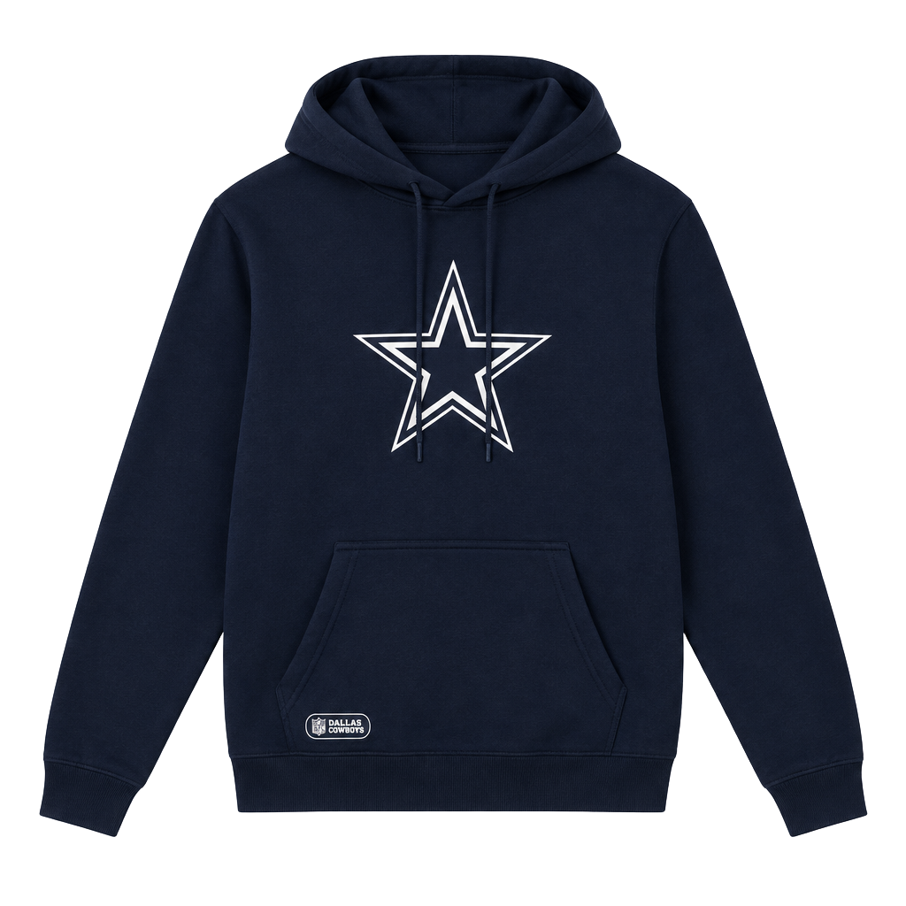 New Era Dallas Cowboys HoodieBlue NFL Apparel 1