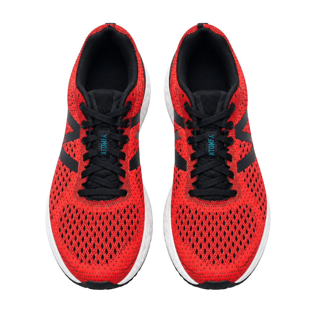 New Balance Fresh Foam Vongo 2 Size 7.5 Red Running Shoes 1