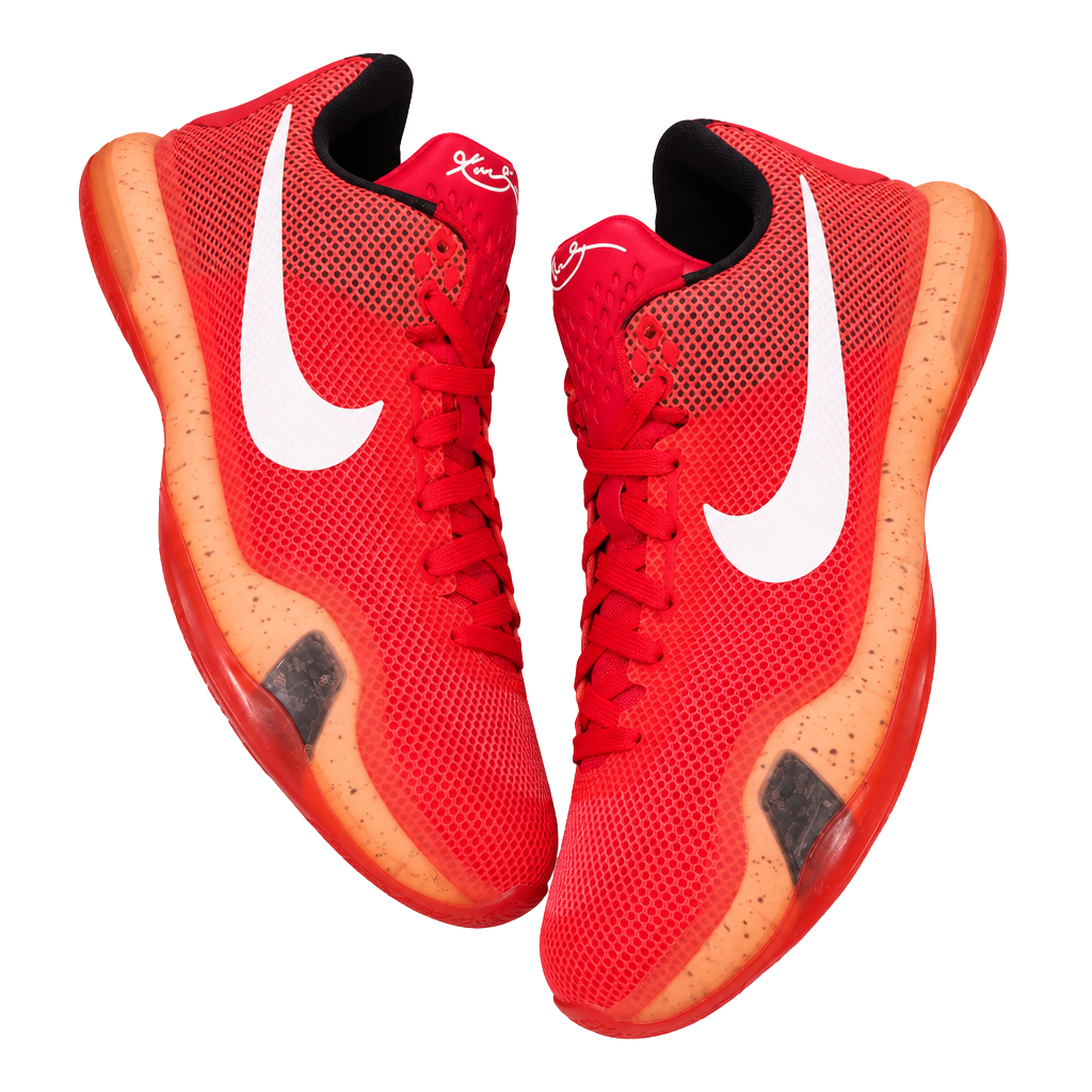 Nike Kobe X Size 10 Red Hot Lava Majors Basketball Shoes 1
