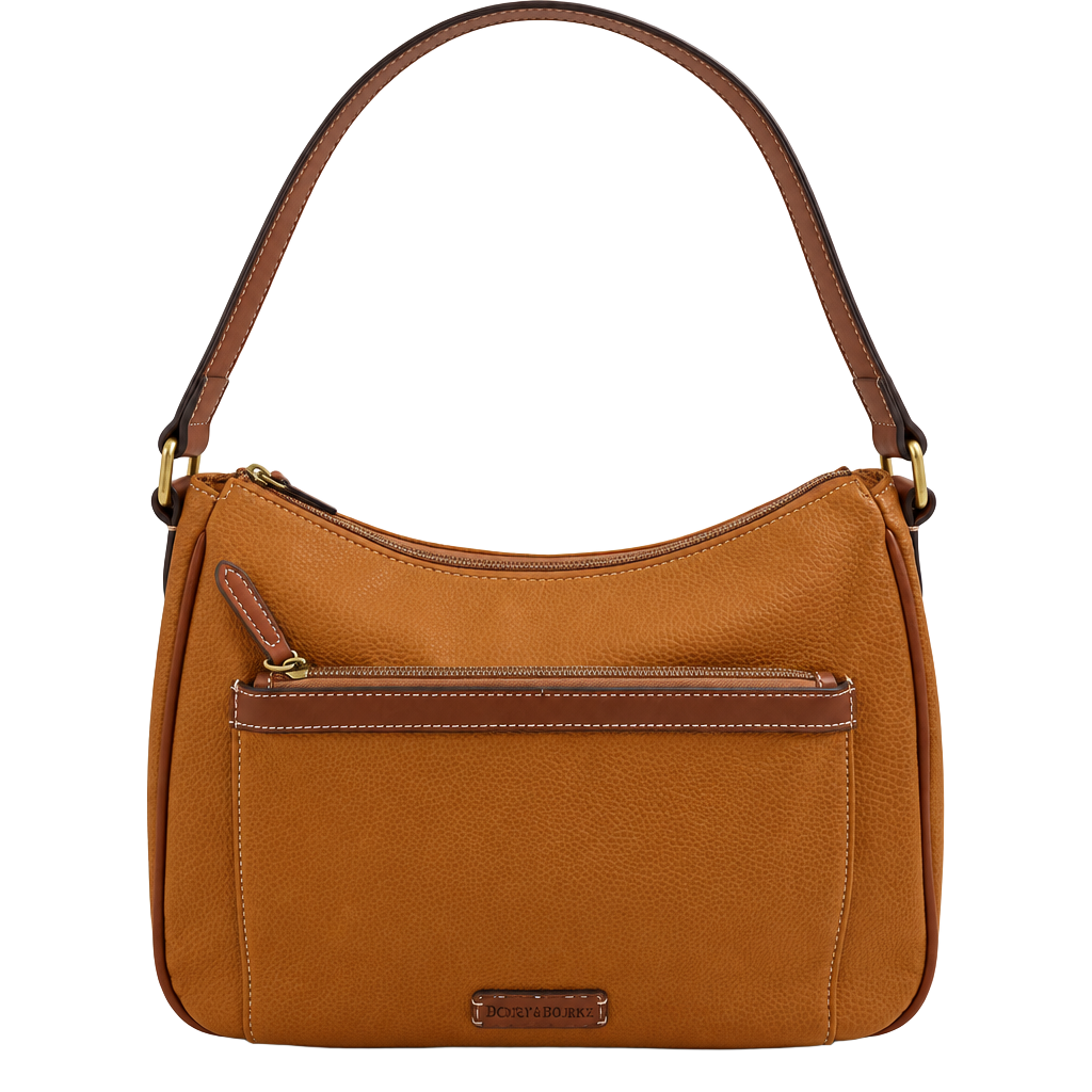 St. John's Bay Brown Shoulder Bag Handbag 1