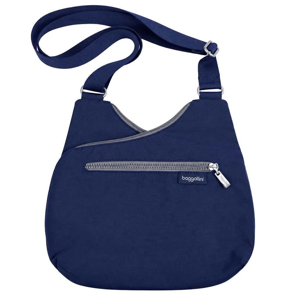Baggallini Nylon Crossbody Bag Blue 1