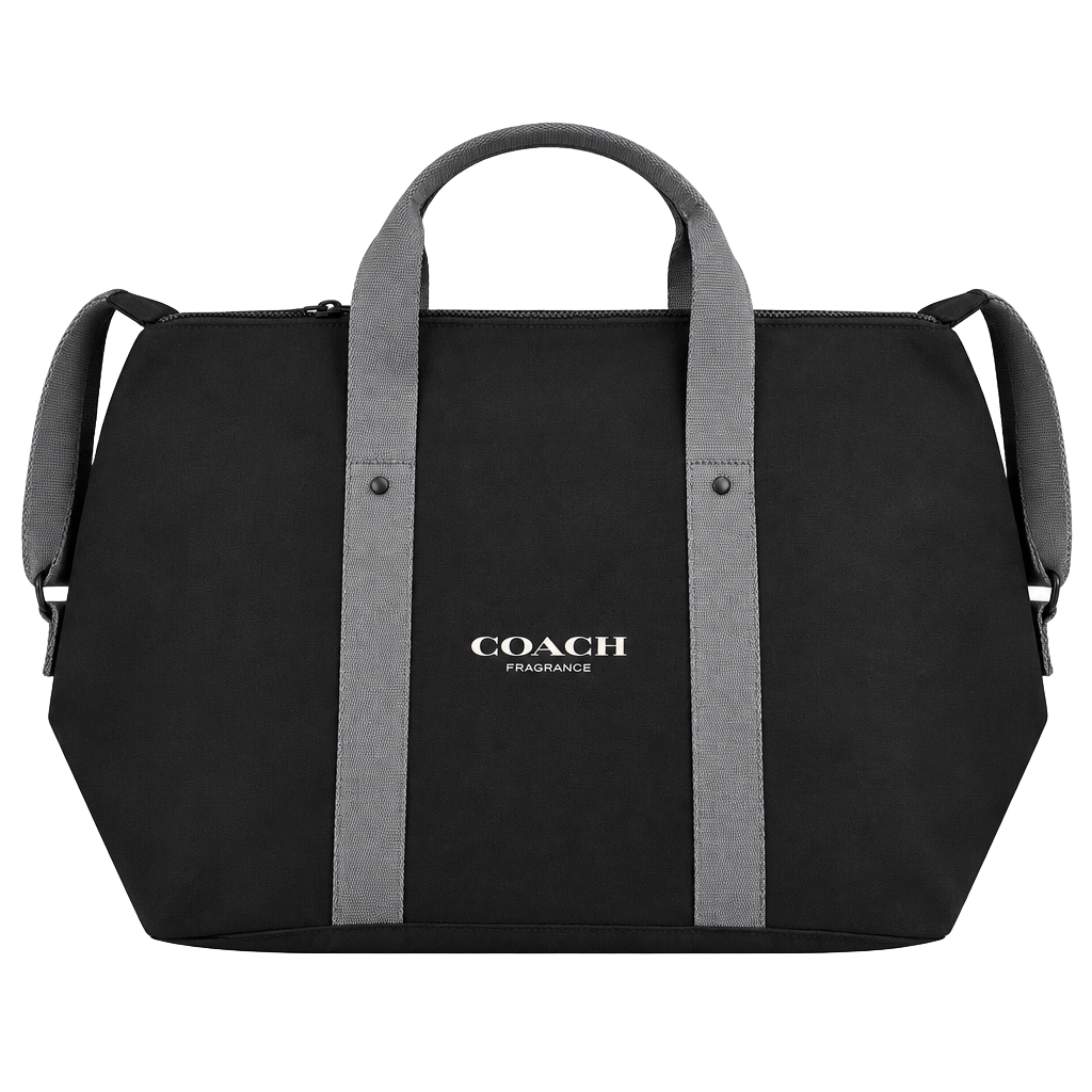 Coach Fragrance Black Travel Weekender Duffle Bag 1