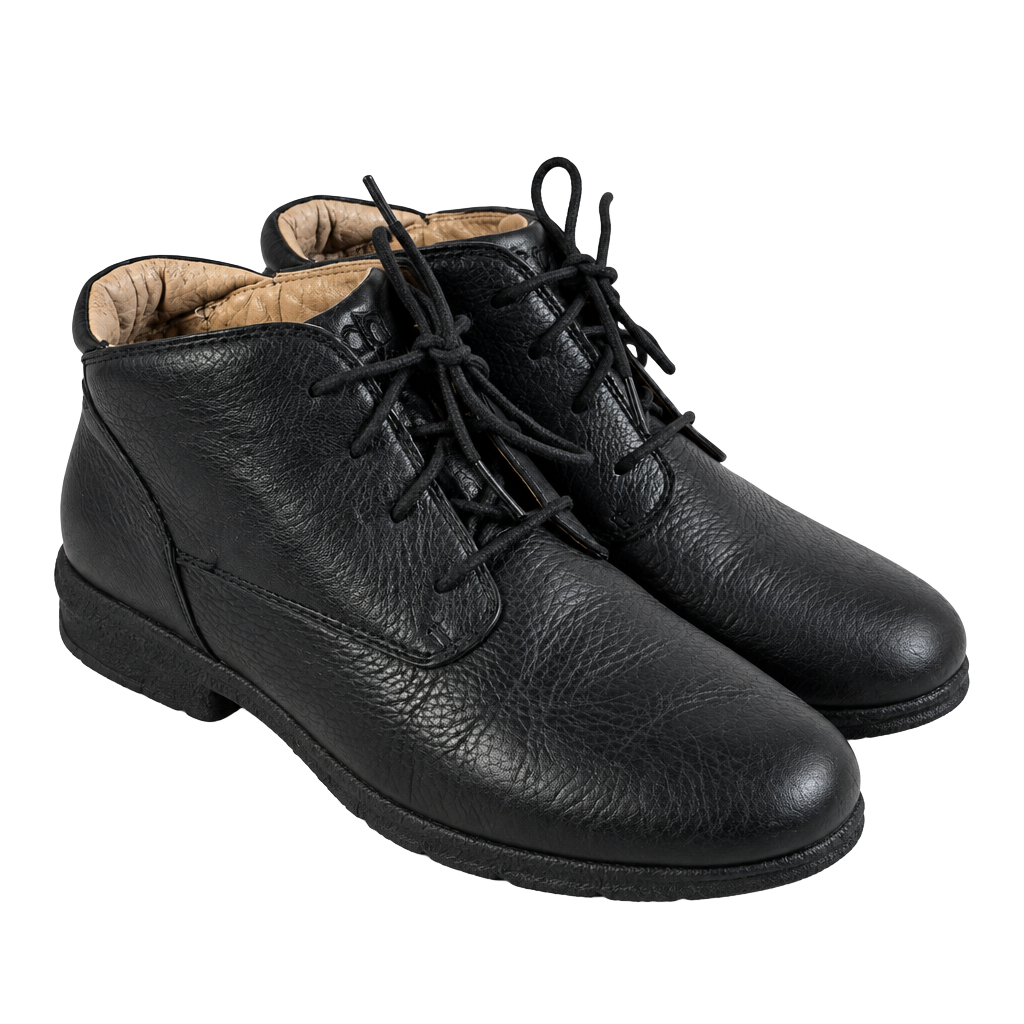Propét Kelly WD001 Size 8.5W Black Leather Boots 1