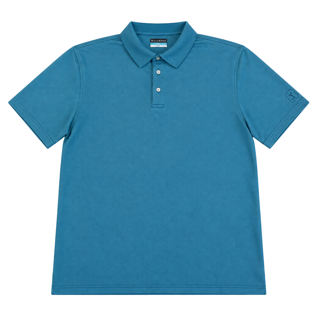 PGA Tour Airflux Blue Mesh Golf Polo Shirt, Men's XXL — Size XXL 1