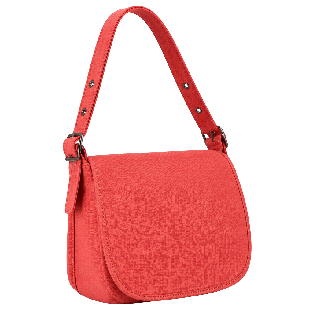Coach 75TH ANNIVERSARY Limited Edition Women's Leather Shoulder Saddle Bag in Tomato Red 1