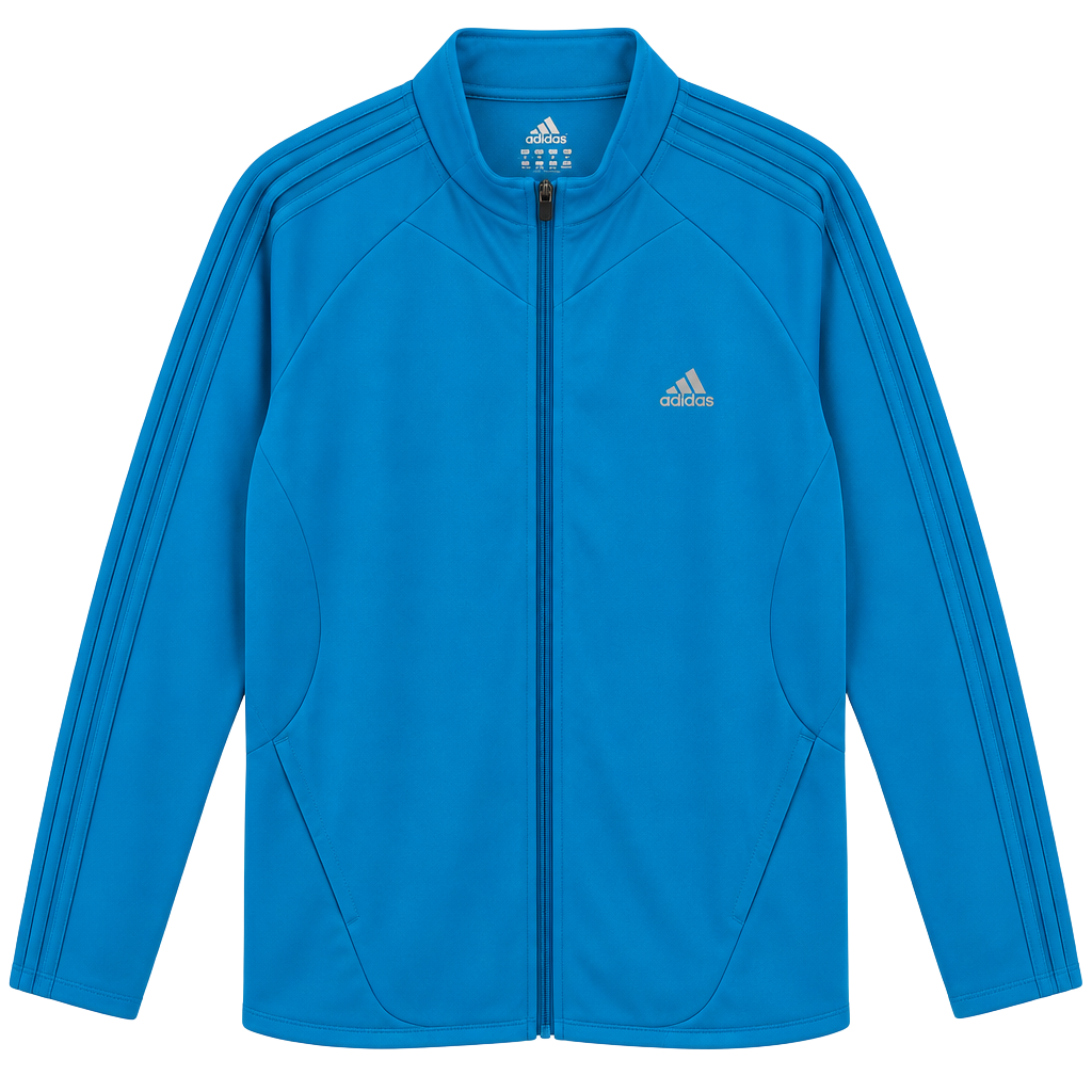 Adidas Blue Full Zip Track Jacket 1