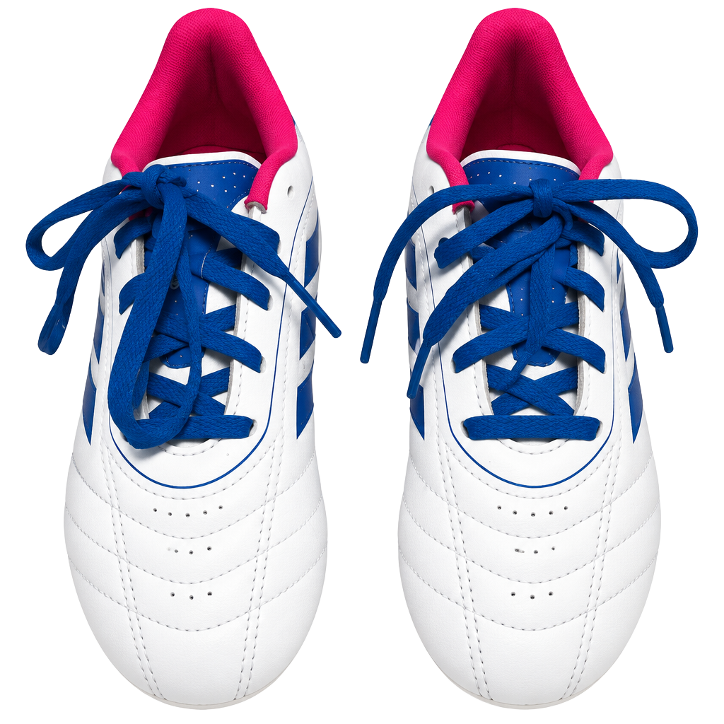Adidas Goletto IX Firm Multi-Ground Soccer Cleats Size 2 White Blue Pink 1