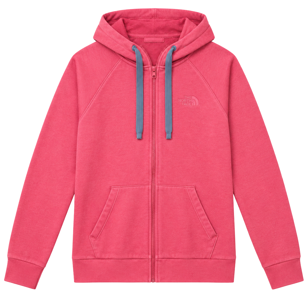 The North Face Mountain Athletics Full Zip Hoodie Size M Pink women’s 1