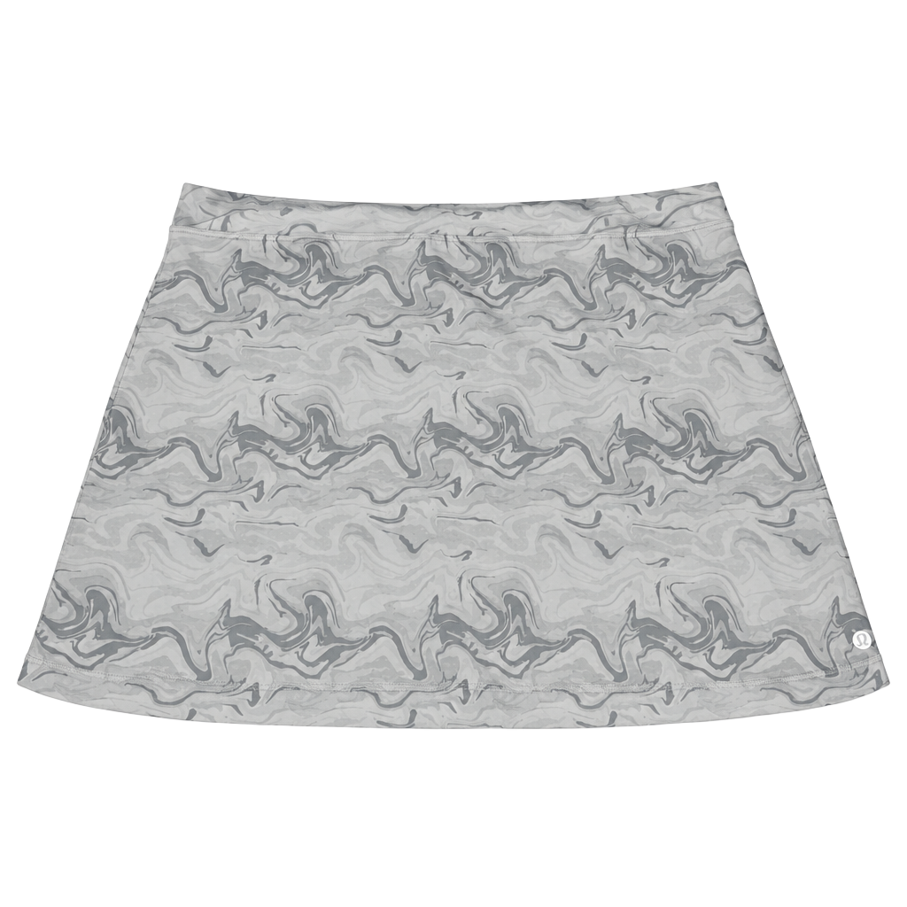 Bette & Court Skort Size XL White Gray Marbled Athletic Golf Skirt 1