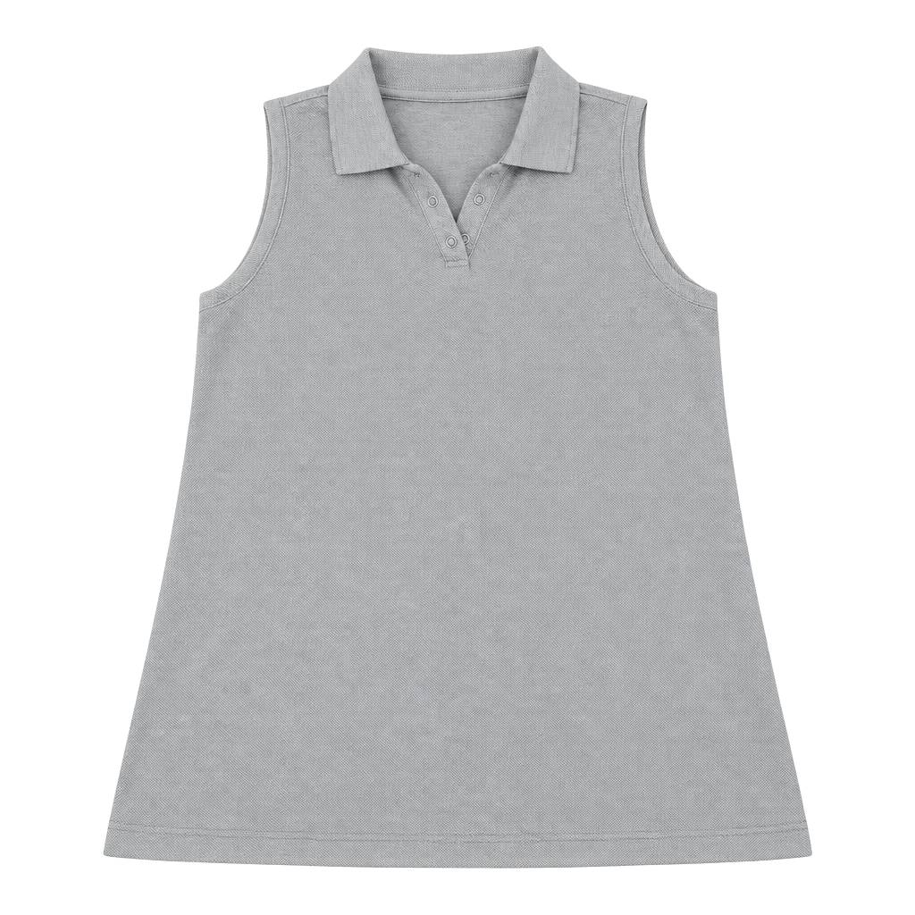 Slazenger Golf Sleeveless Polo Size XL Gray 1