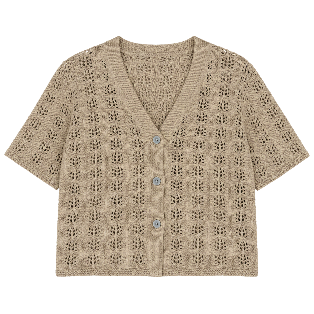 Universal Thread Cardigan Size s Beige Knit Sweater 1