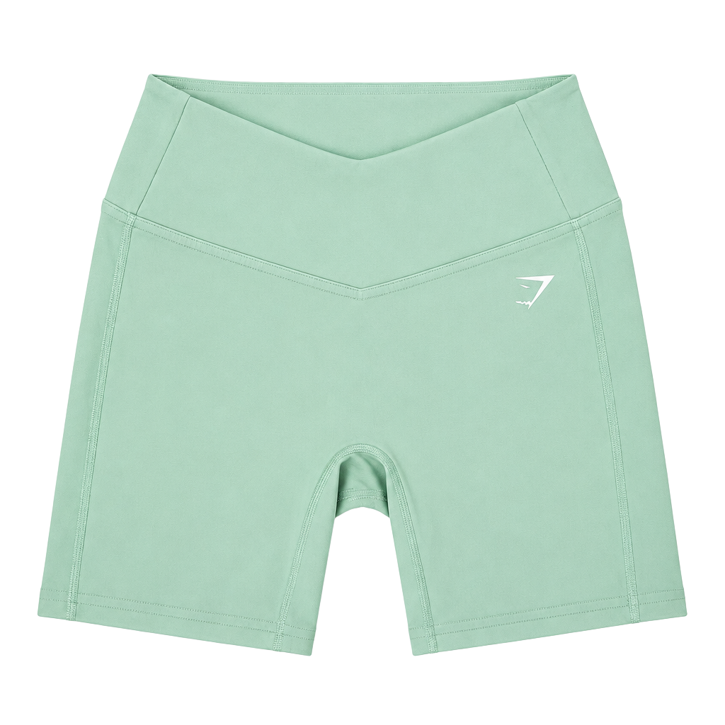 Gymshark Adapt Cross Waist Shorts Green 1