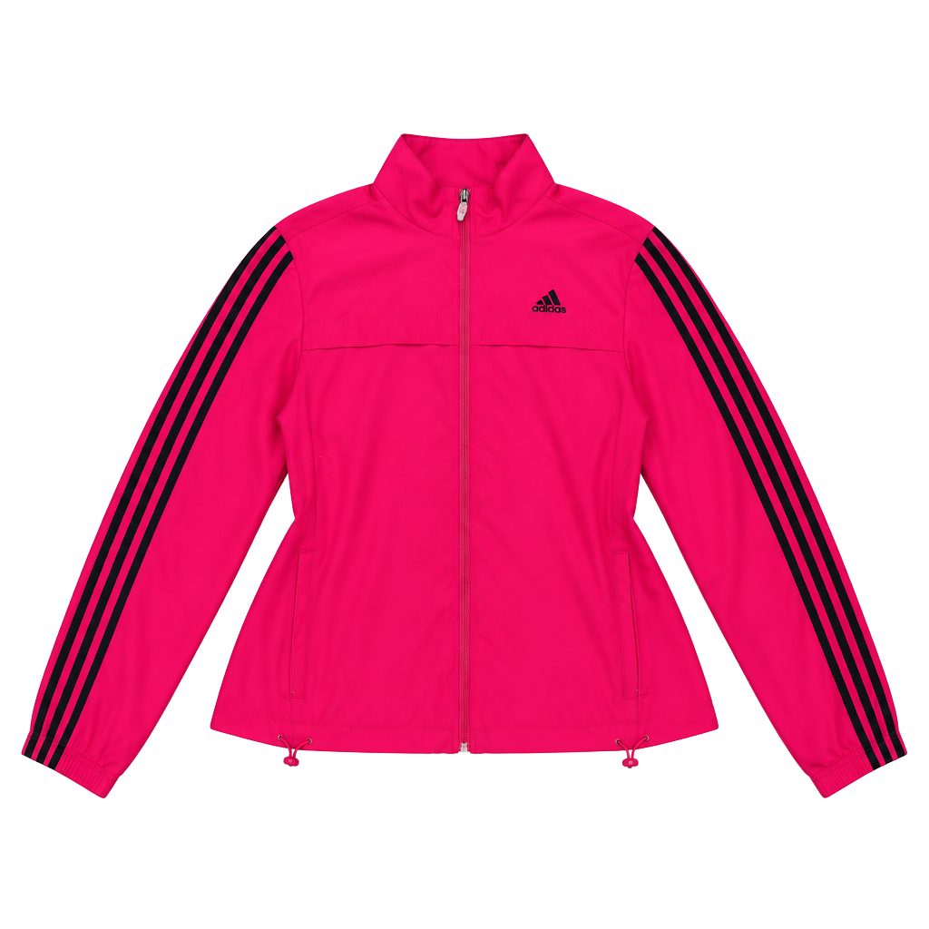 2005 deadstock Adidas Peached Jacket Size L Pink Black Track Top 1