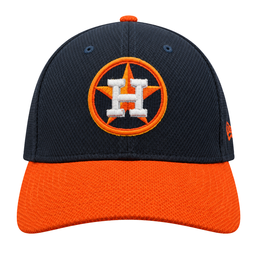 New Era Houston Astros 39THIRTY Size Medium-Large Hat 1