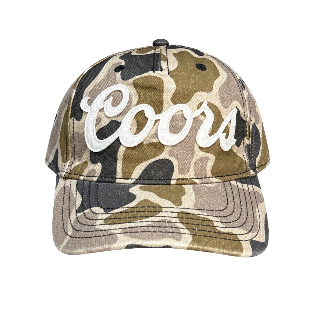 Coors Banquet Duck Camo Snapback Cap 1