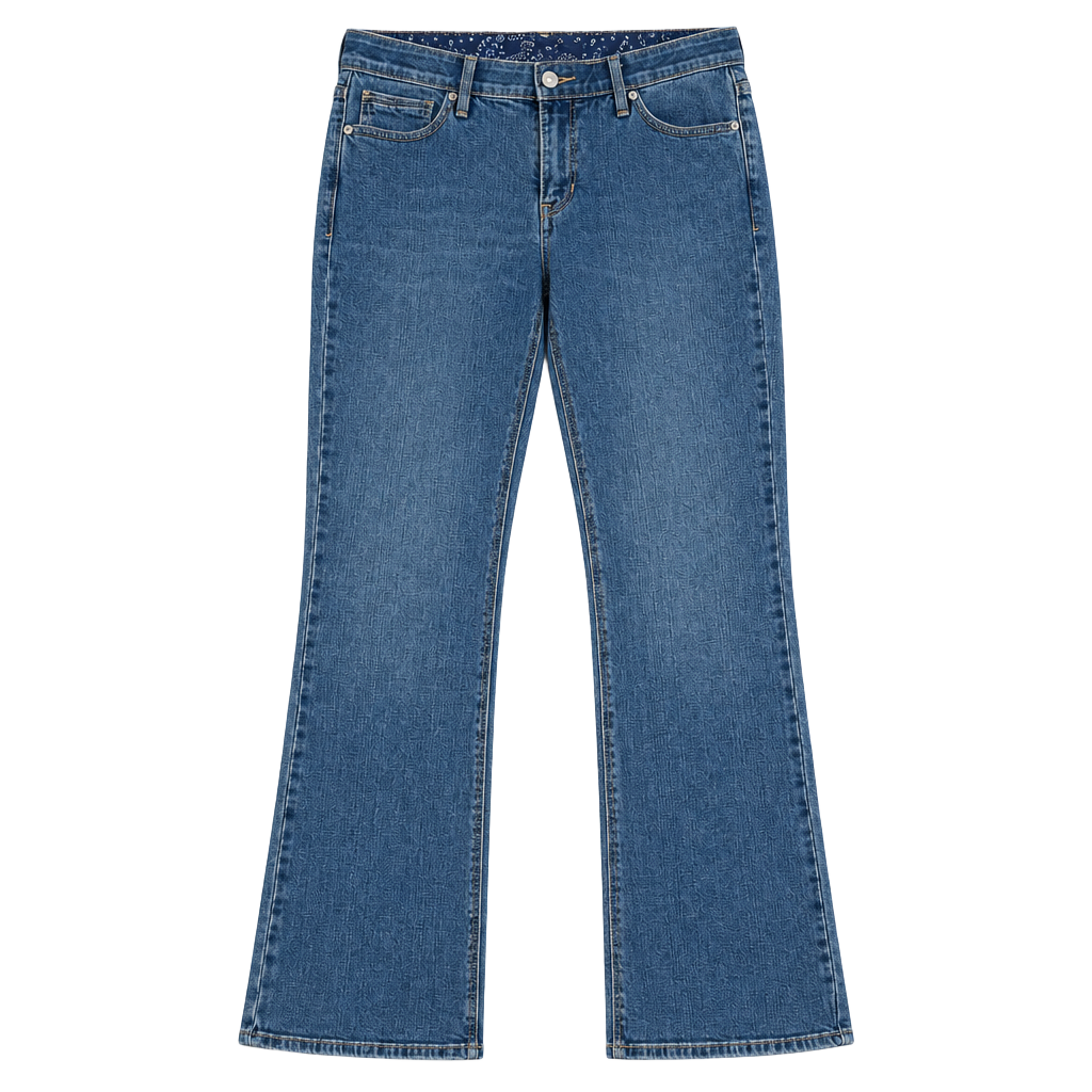 Levi's Perfect Waist Boot Cut 525 Jeans Size 10M Blue Denim 1