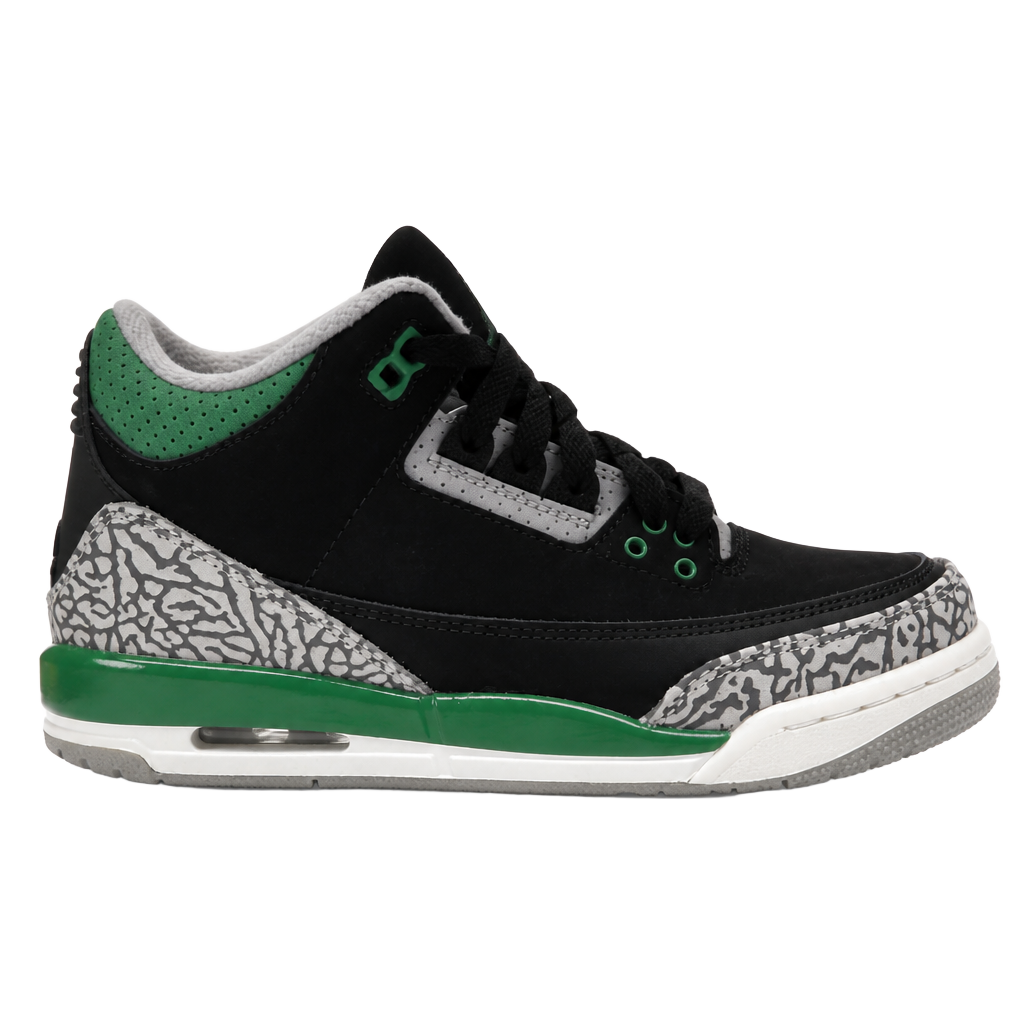 Jordan Air Jordan 3 Retro Size 5Y Pine Green Black 1
