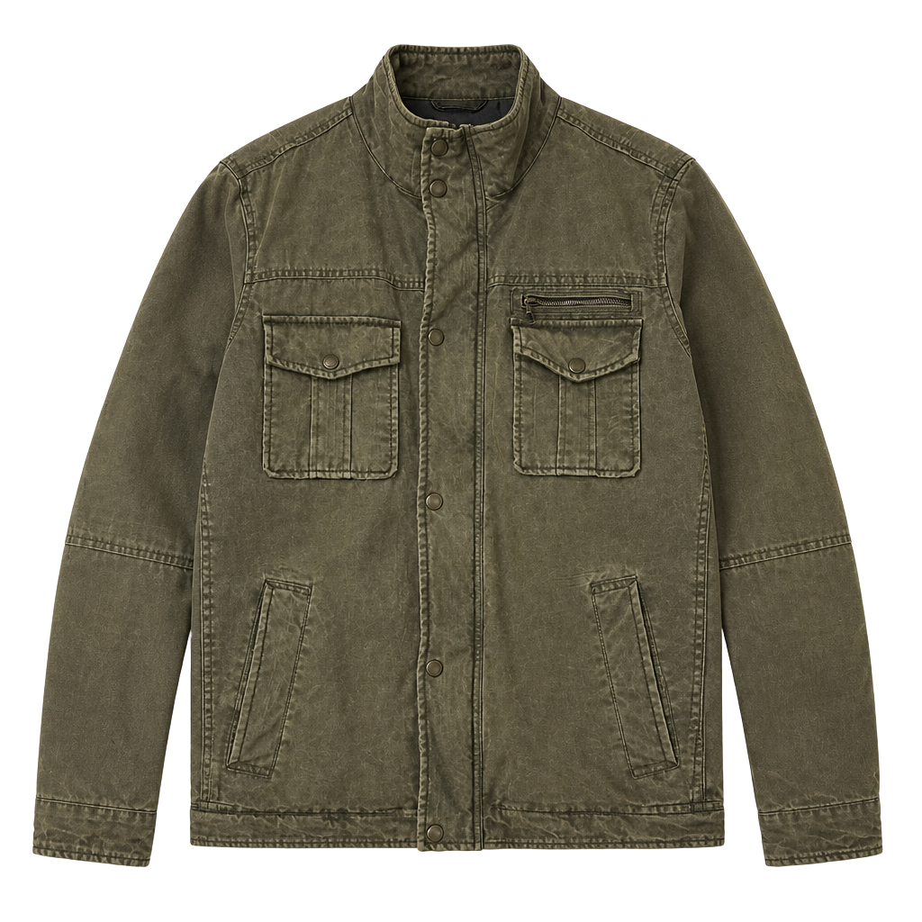 Levi's Military Utility Field Jacket Mens S Olive Green Sherpa Lining 1