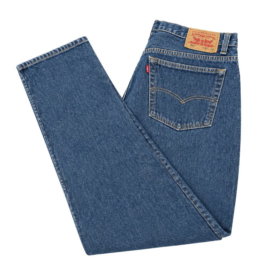 Levi's 501 Size 36x31 Blue Denim Jeans made in USA 1