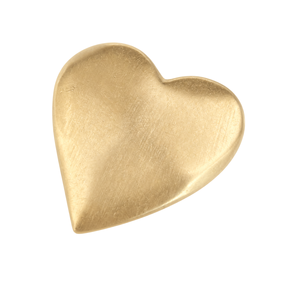 Victoria's Secret Vintage Gold-Tone Heart Brooch Pin 1