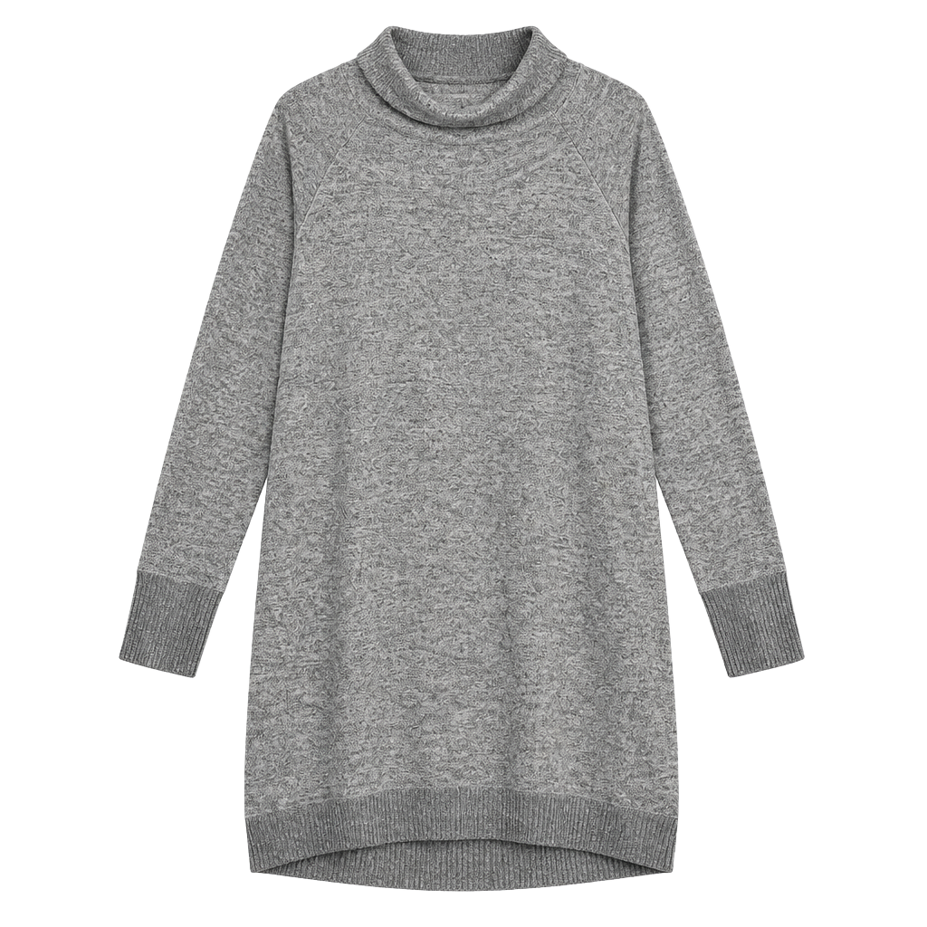 Tribal Heather Gray Knit Top 1