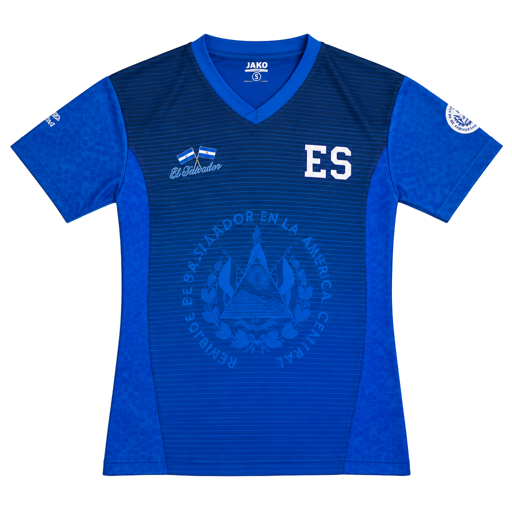 El Salvador Blue National Team Soccer Jersey Size Small Boys 1