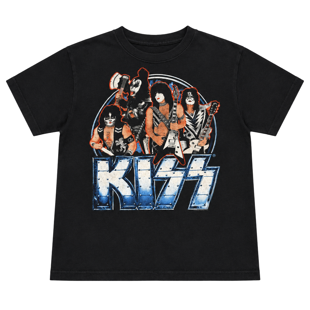 KISS 2012 The Tour Concert Graphic T-Shirt Youth Large 1