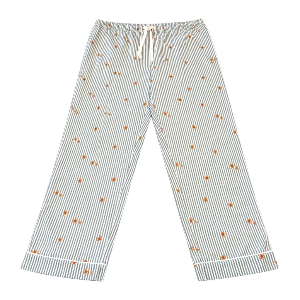 Wondershop Men's Gingerbread Man Striped Pajama Pants Size M 1