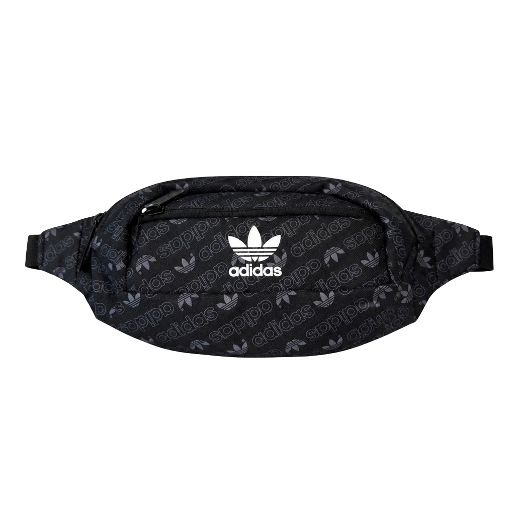 Adidas Originals Monogram Waist Bag Black 1