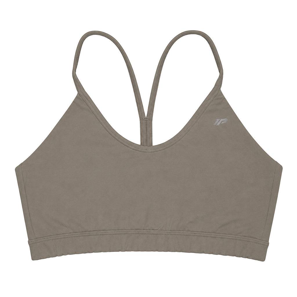 Inaka Power Women's Y-Back Sports Bra in Brown 1