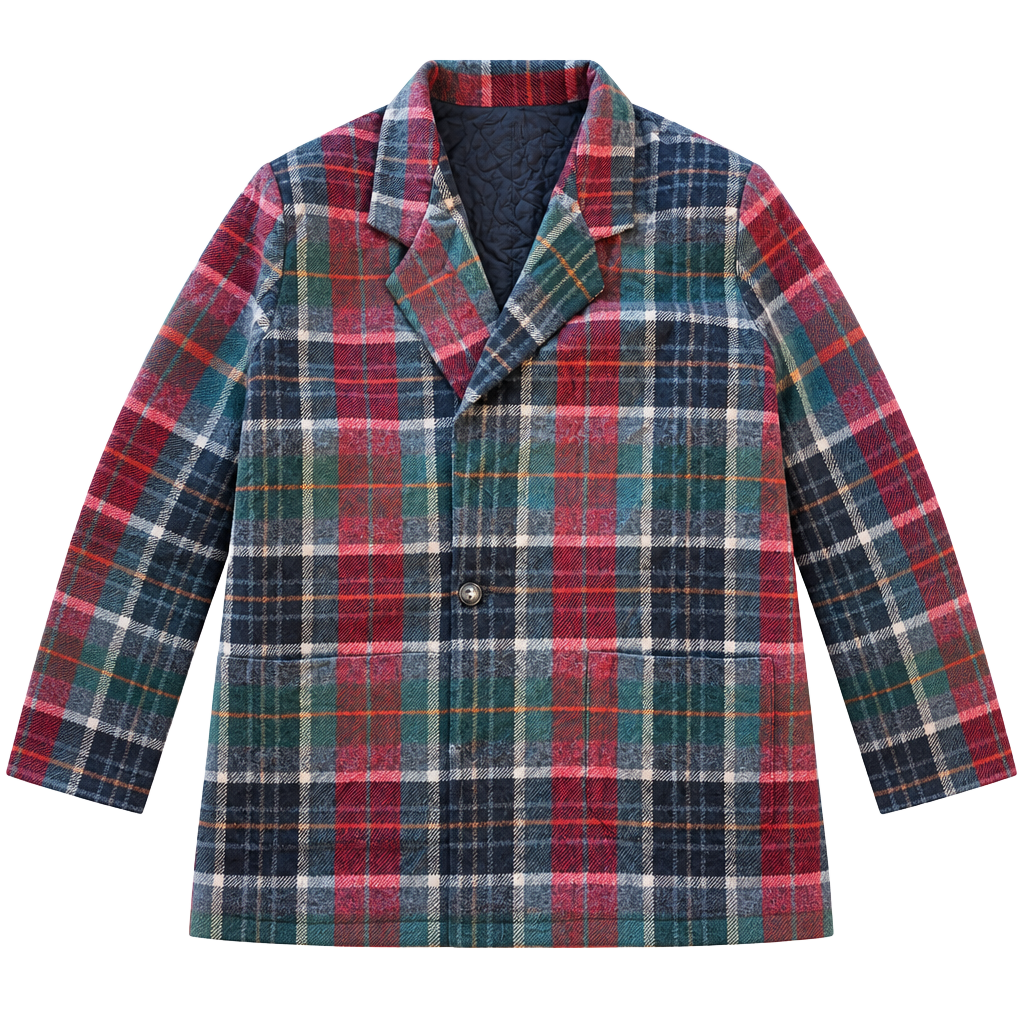 Orvis Plaid Blazer Size XL Multicolor Wool Blend Sport Coat Jacket 1