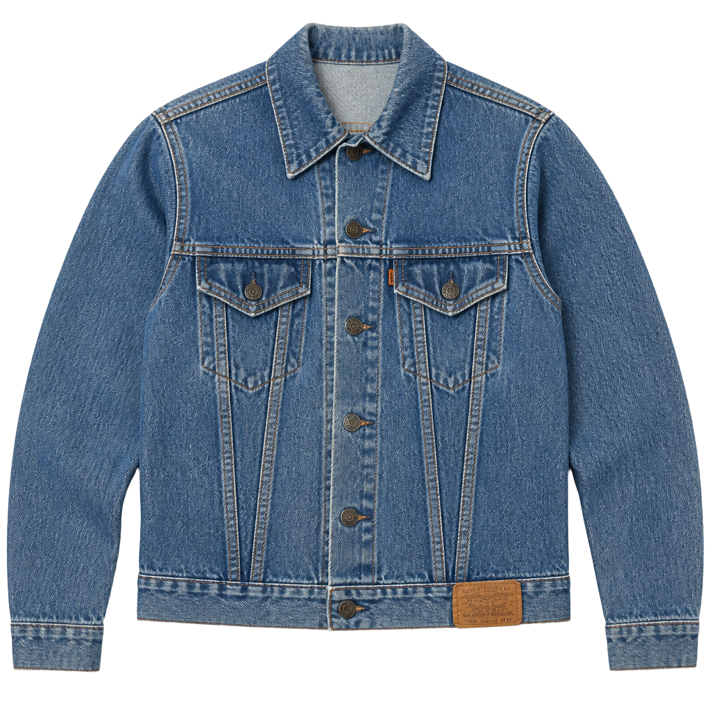 Vintage Levi's 505 Orange Tab Light Wash Denim Jeans Size W33 L32 1